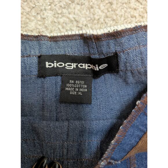 Pleated Denim Skirt Y2k - Picture 8 of 9